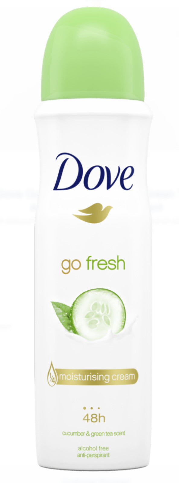 Dove Cucumber Green Tea Antiperspirant Deodorant Spray 6 Pack 150ml Men’s Odor & Wetness Protection