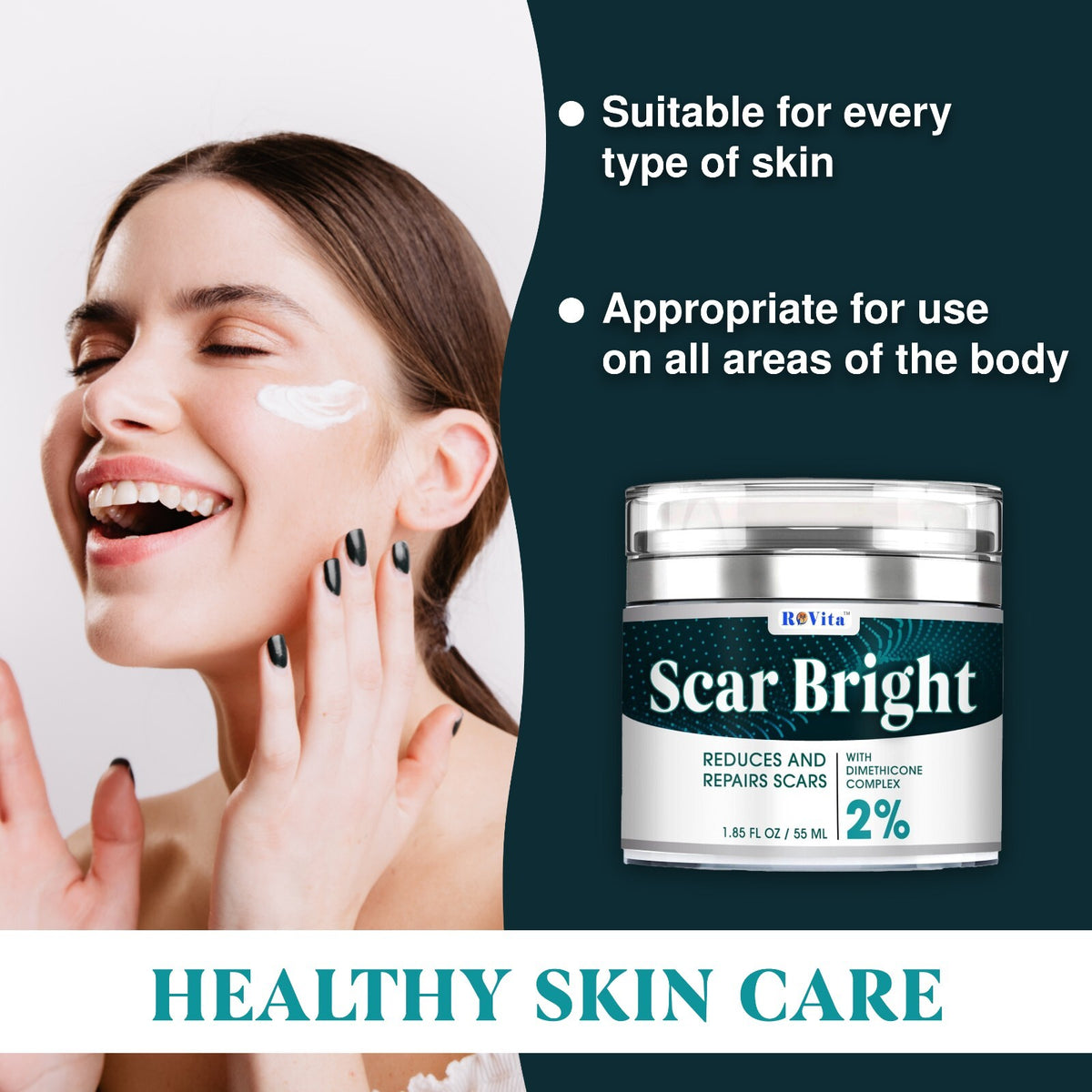 Scar Removal Cream for Fast Repair of Old & New Scars 55ML