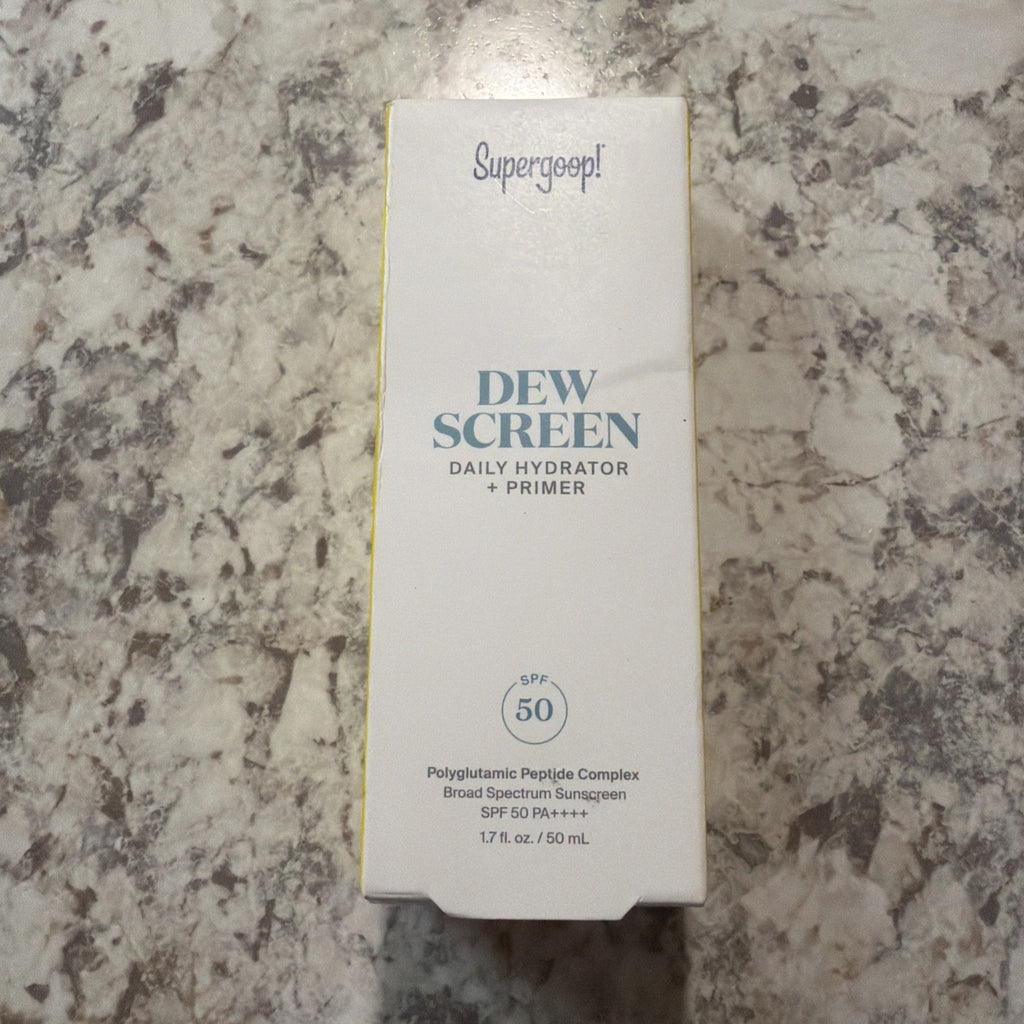 Supergoop! Dew Screen SPF 50 Hydrating Primer & Sunscreen 50mL - Daily Face Primer