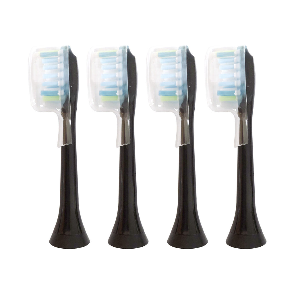Philips Sonicare DiamondClean C3 Replacement Toothbrush Heads Black 4 Pack