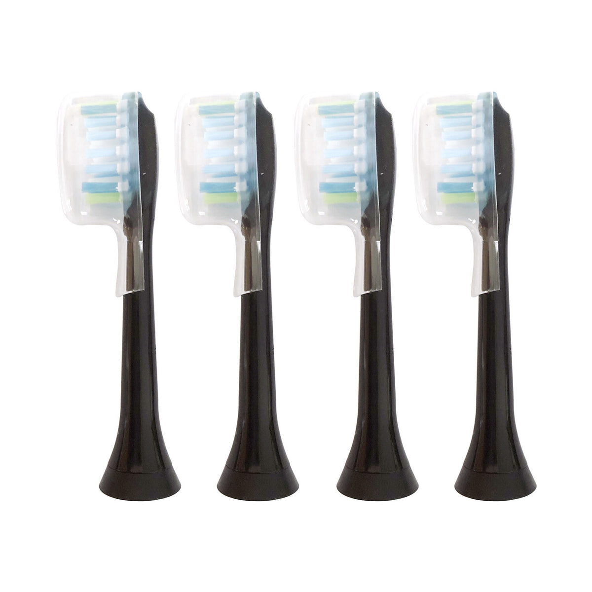 Philips Sonicare DiamondClean C3 Replacement Toothbrush Heads Black 4 Pack