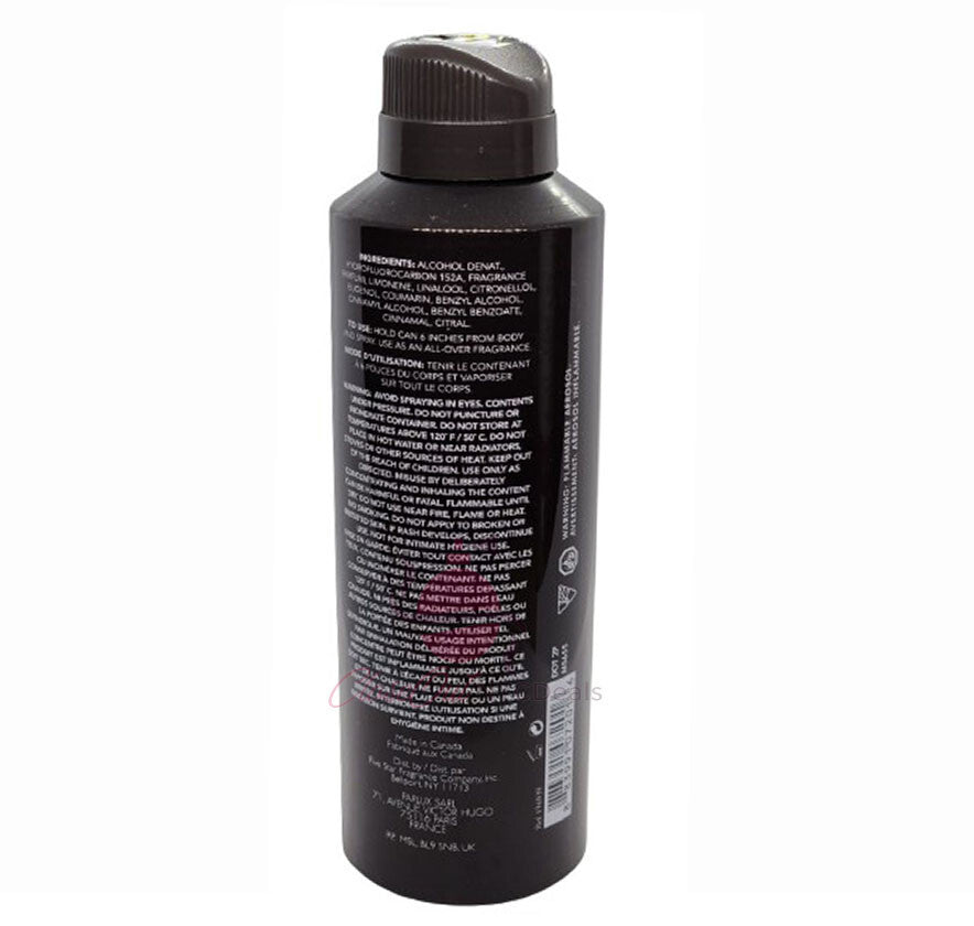 Men's Body Spray Lot - Pierre Cardin 6 oz / 170 g - 3 Cans