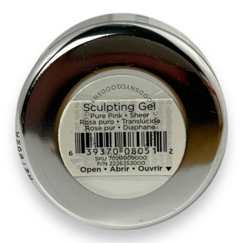 UV Sculpting Gel for Nails - Pure Pink Sheer 0.5 oz Professional Gel