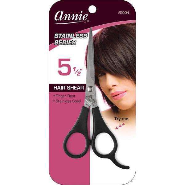 Stainless Steel Hair Shears 5.5 Inch 2-Pack - Professional Hair Cutting Scissors
