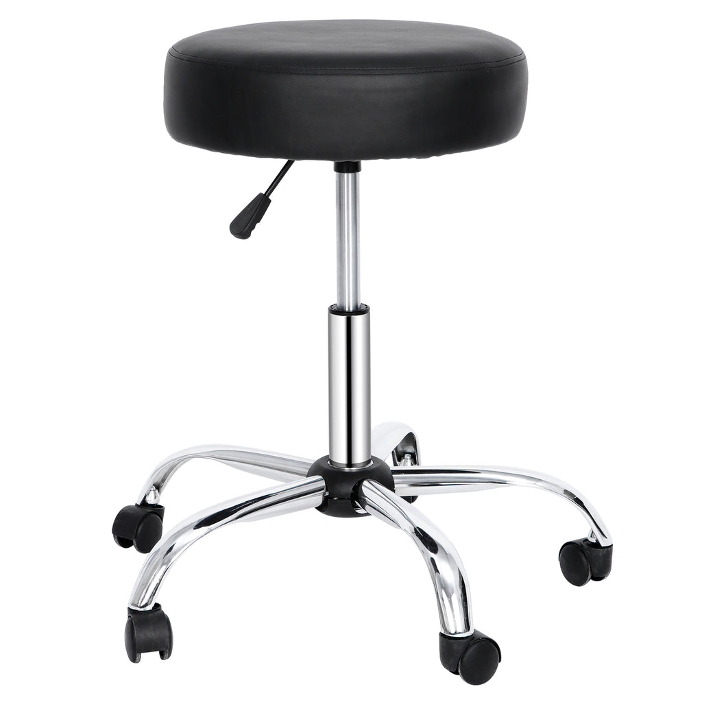 Adjustable Hydraulic Salon Massage Chair with Swivel Rolling Seat