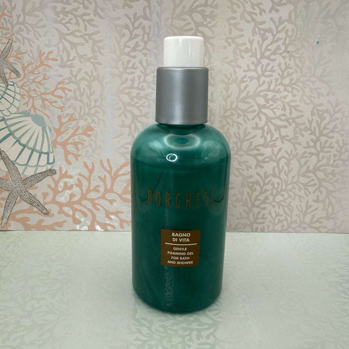 Borghese Gentle Foaming Gel for Bath & Shower - Moisturizing 8.4 Oz