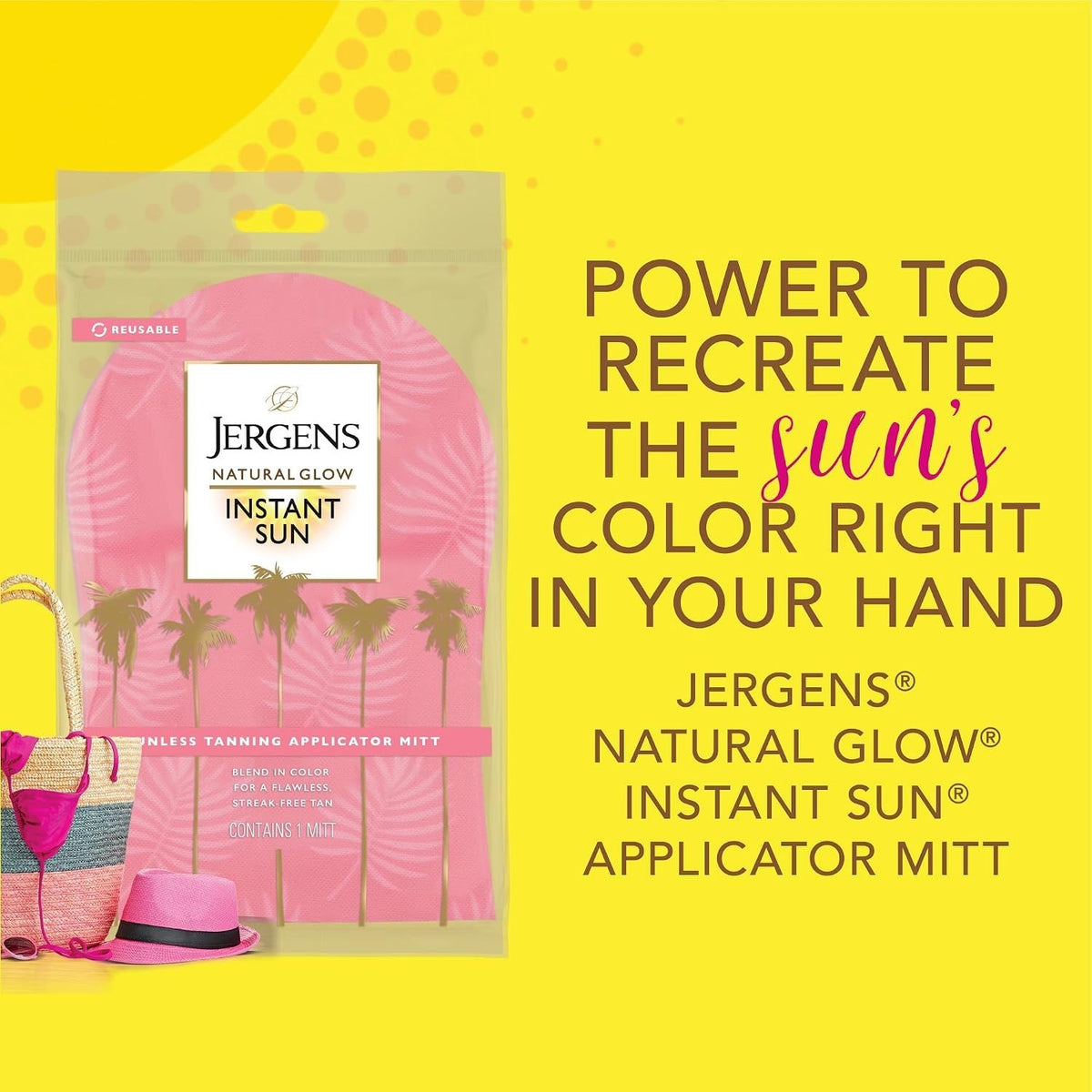 Reusable Tanning Mitt for Even, Mess-Free Self-Tanning Application