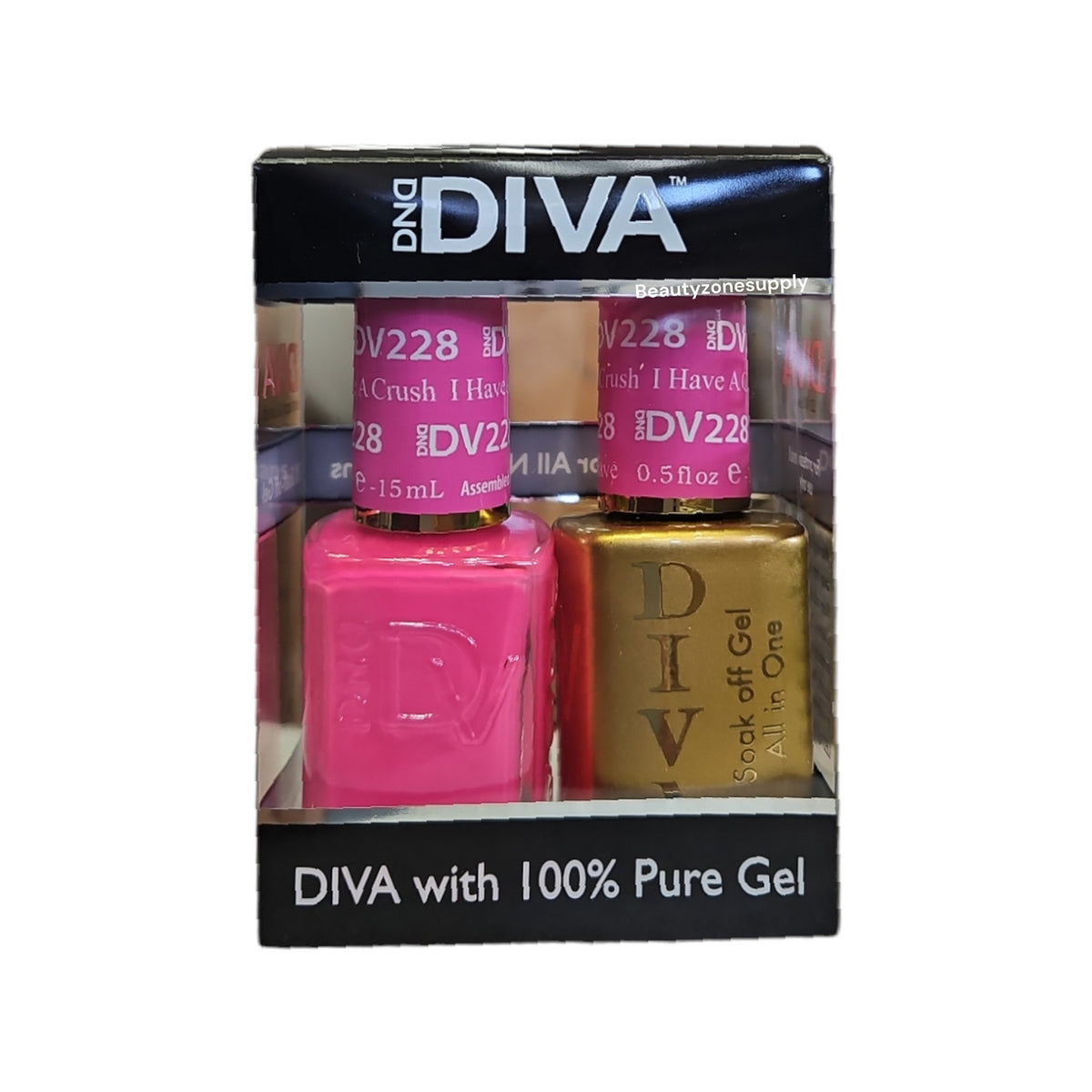 DND Duo Gel & Nail Lacquer - I Have A Crush - 228