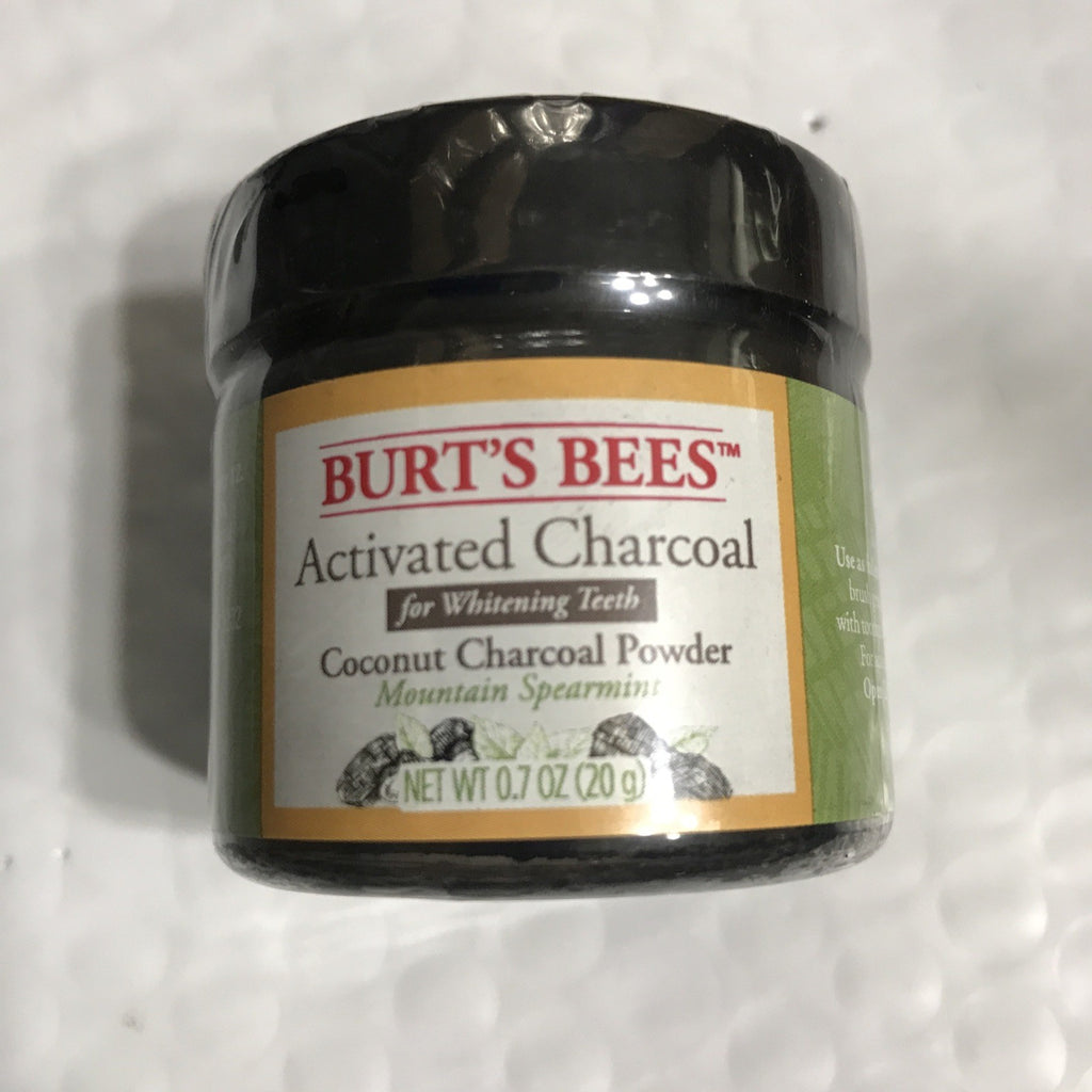 Activated Charcoal Teeth Whiteners with Mountain Spearmint - 0.7 oz Sealed Jar