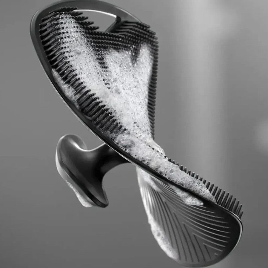 Silicone Body Cleansing Brush Exfoliating Bath Scrubber - Hygienic & Gentle