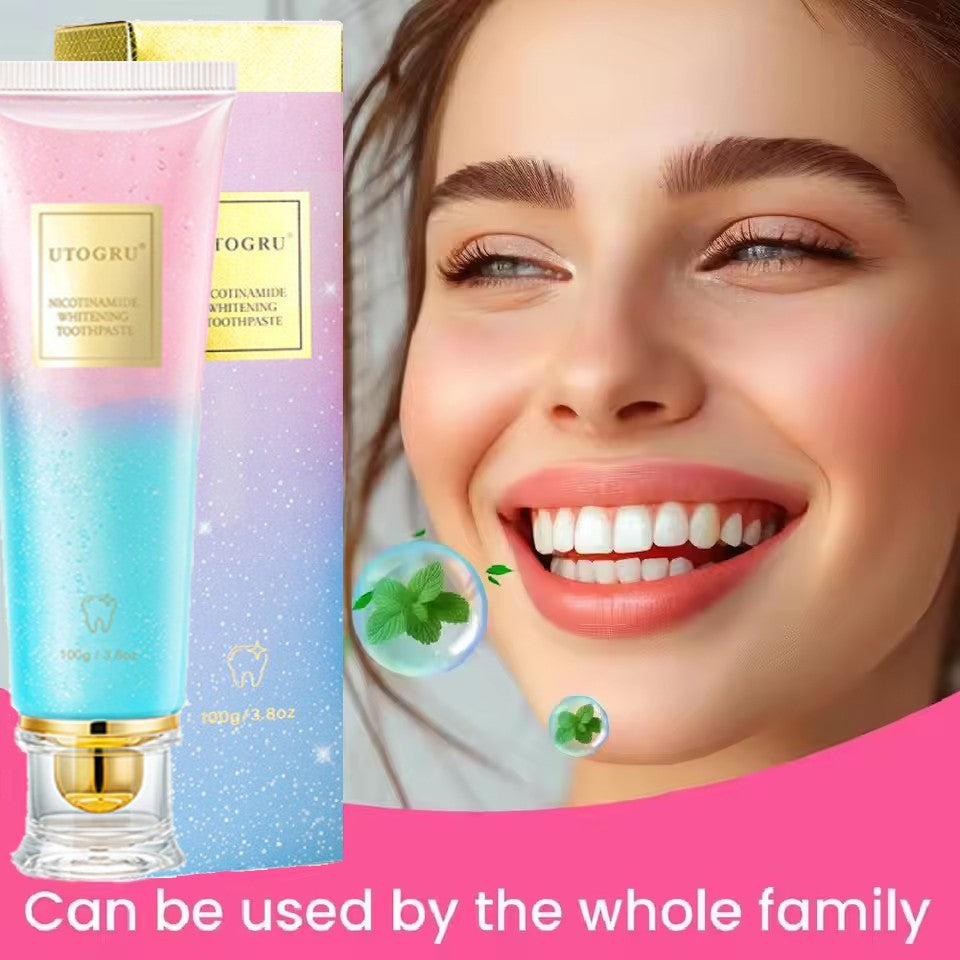 Nicotinamide Whitening Toothpaste with Fresh Mint - 100g - Brighten & Strengthen Enamel