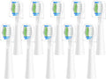10 Pack Replacement Toothbrush Heads for Bitvae D2 Electric Toothbrush