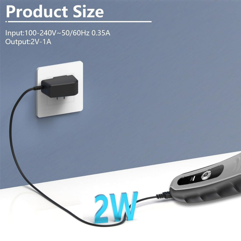 2V Wahl Shaver Power Cord Adapter Replacement for Wahl Clippers