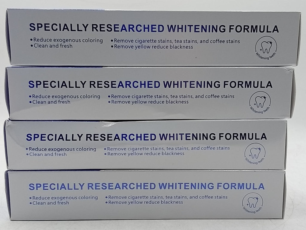 Hydroxyapatite Toothpaste 4 Pack for White Tooth Repair - 7.5% nHAP