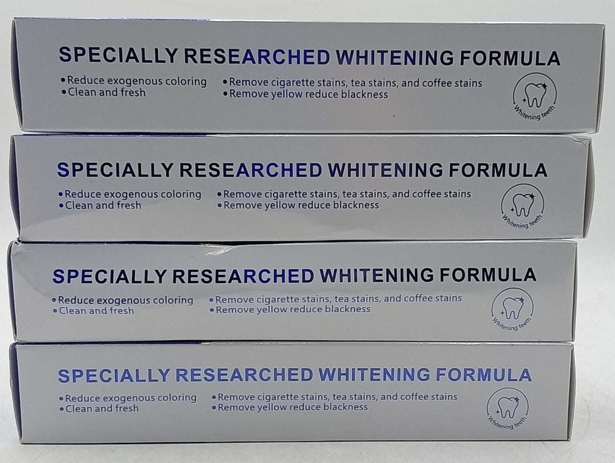 Hydroxyapatite Toothpaste 4 Pack for White Tooth Repair - 7.5% nHAP