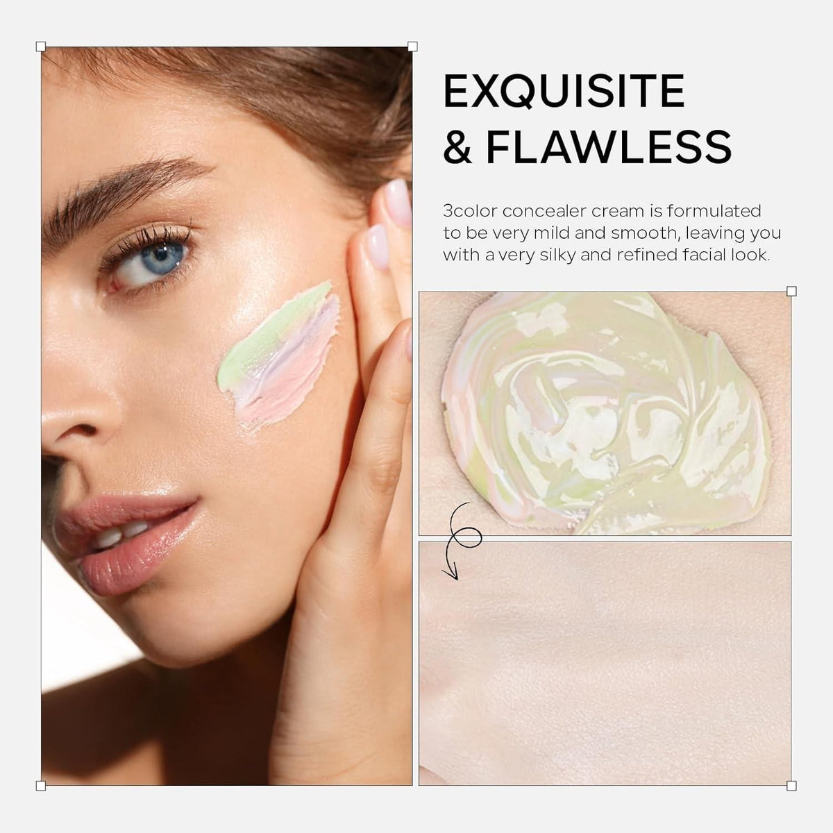 SPF 50 Color Correcting Face Sunscreen & Moisturizer - Hydrating Makeup Primer