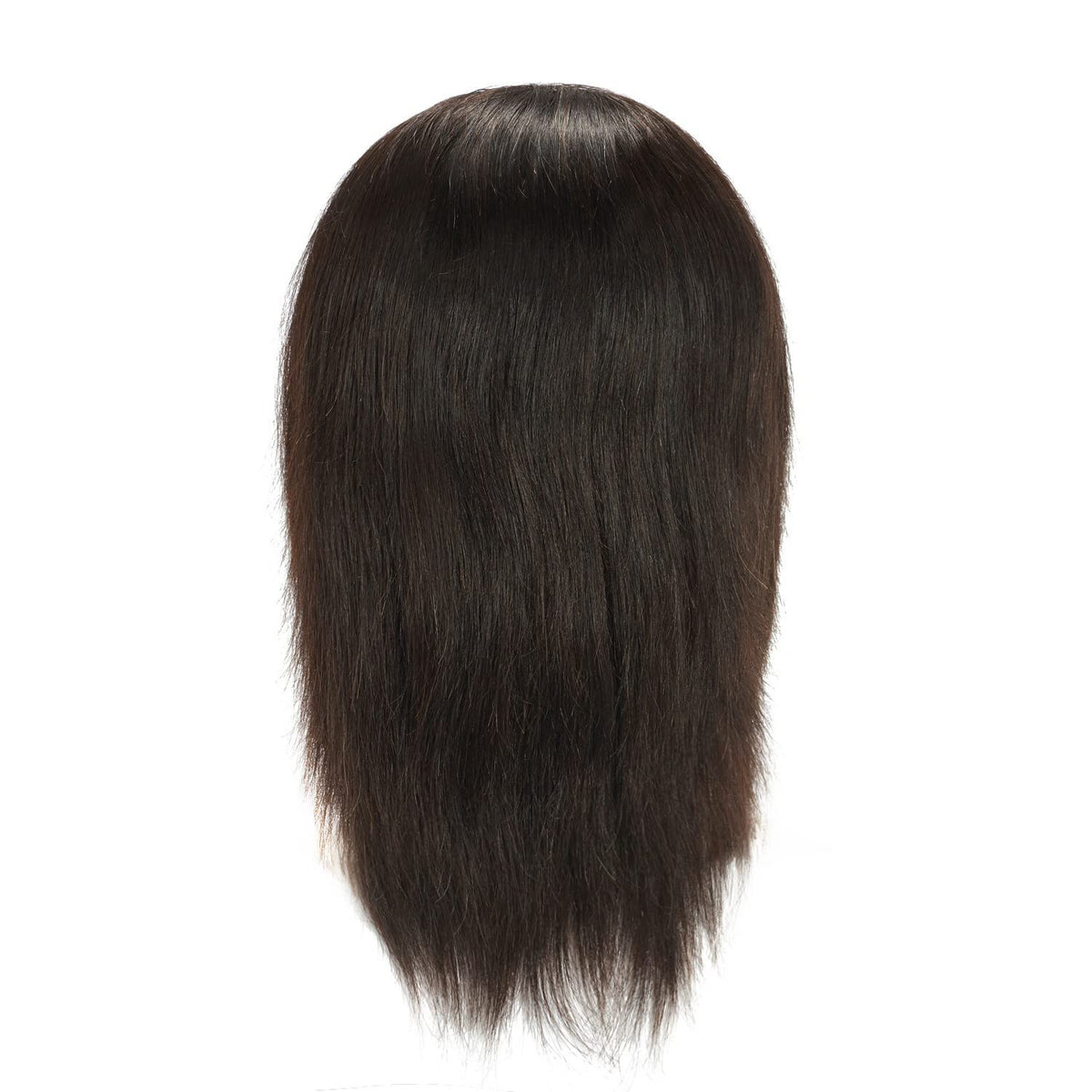 Male Mannequin Head with Human Hair for Hairdressing & Styling Practice