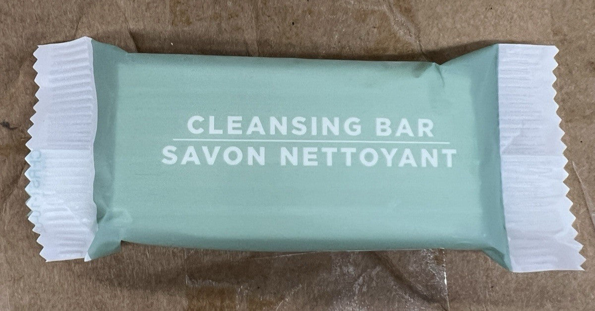 600 Pack Hotel Travel Size Cleansing Bar Soap - 0.72 Oz Individually Wrapped