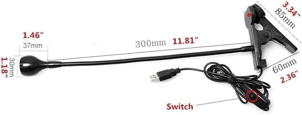 USB 3W UV LED Nail Curing Lamp Portable Flexible Desk Lamp