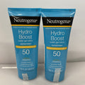 Neutrogena Moisturizing Gel Sunscreen SPF 50 Face Lotion - 3 Oz, Pack of 2
