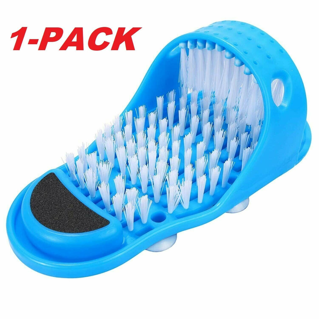Foot Scrubber Exfoliating Massager Slipper Brush for Foot Care