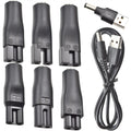 5V Power Cord & Adapter Set for Hair Clippers & Beard Trimmers - Universal Compatibility