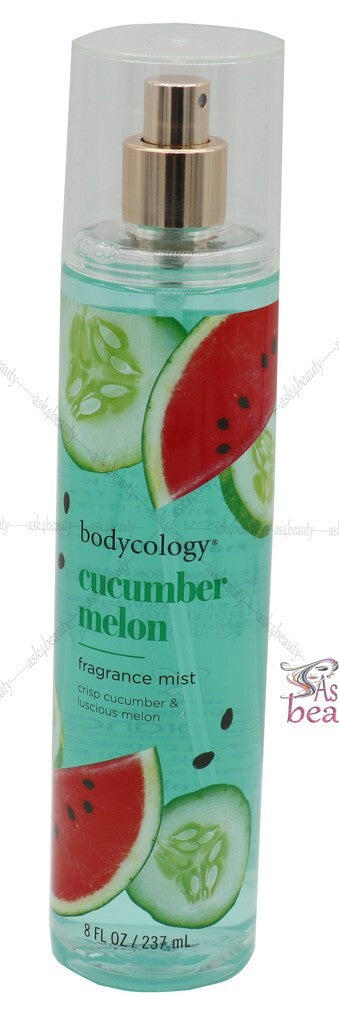Cucumber Melon Body Mist Spray - 8 oz Women’s Fragrance, Refreshing Scent