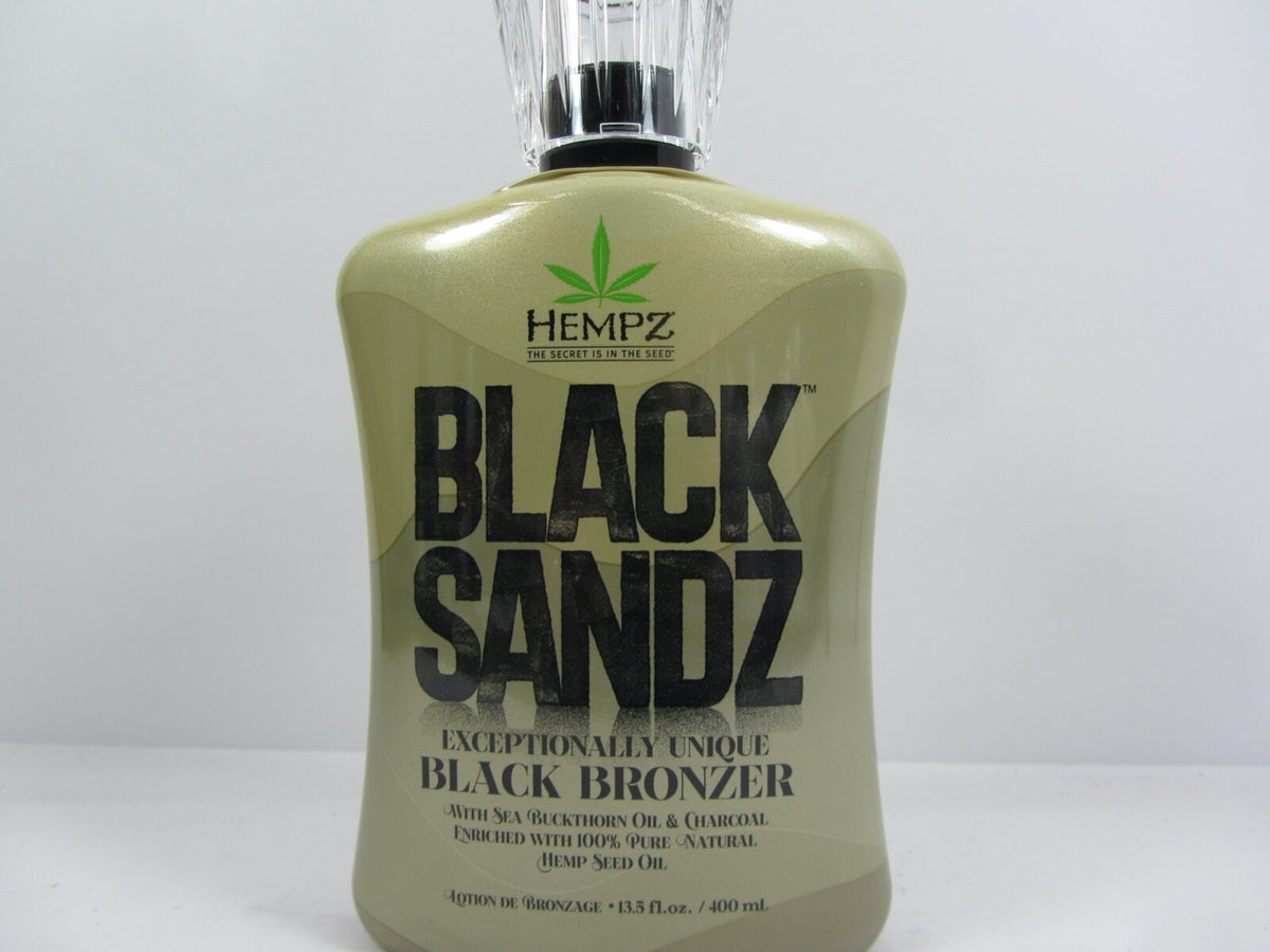 Black Bronzers Tanning Lotion - Hempz Black Sandz Deep Color Accelerator