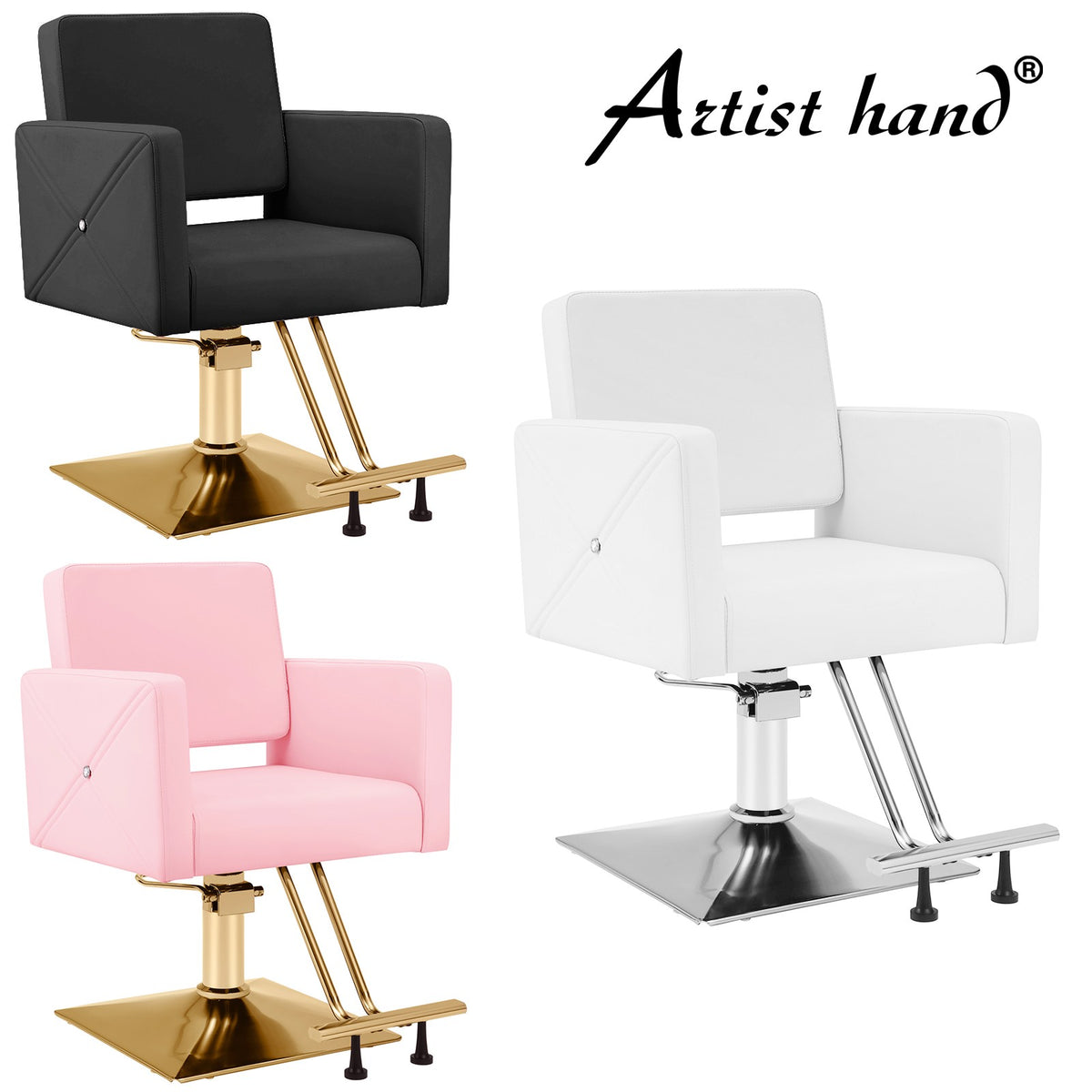Heavy Duty Hydraulic Barber Chair for Salon & Beauty Studios