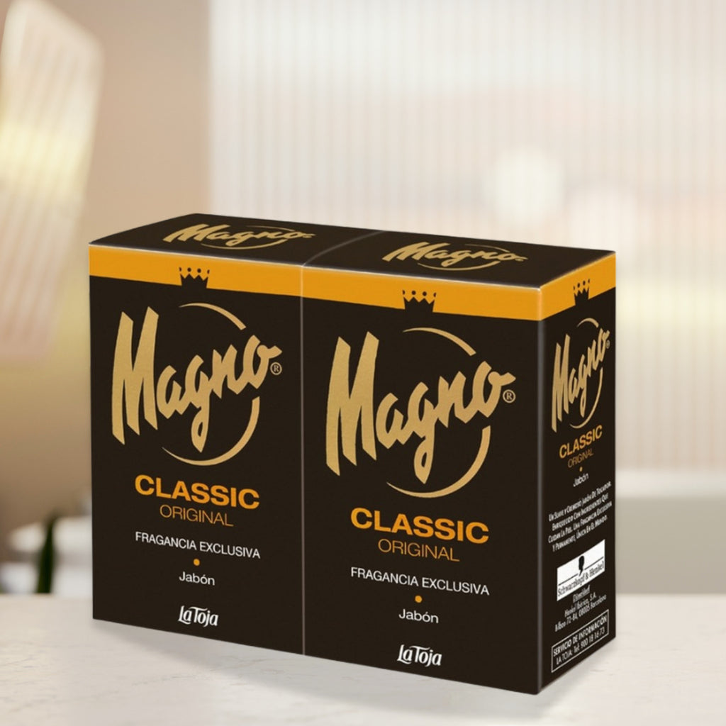 Men's Classic Bar Soap 4-Pack - Masculine Scent, 100g