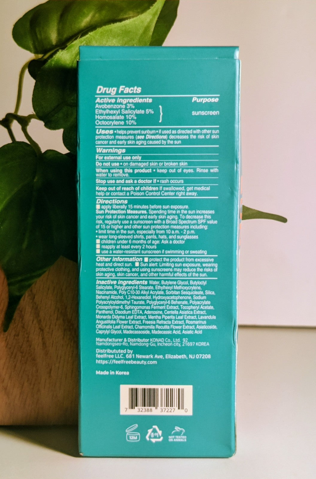 Face Shield Sunscreen SPF 45 Broad Spectrum Face Cream 1.7 fl oz - All Skin Types