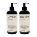 Loved01 Hydrating Liquid Hand Soap 15oz 2-Pack - Gentle Nourishing Formula