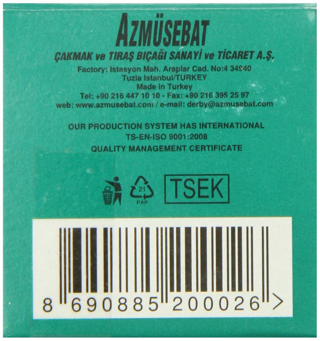 Single Edge Razor Blades - 200 Pack for Barber & Shaving Razors