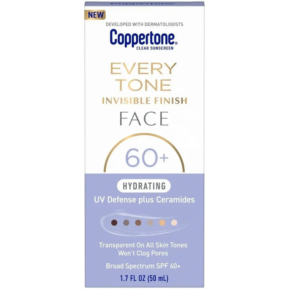 Hydrating SPF 60 Face Sunscreen with Invisible Finish & Broad Spectrum Protection