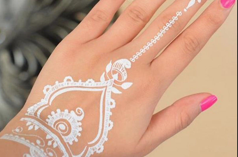 Temporary Henna Cones - Non-Toxic Mehandi, 2 Cones