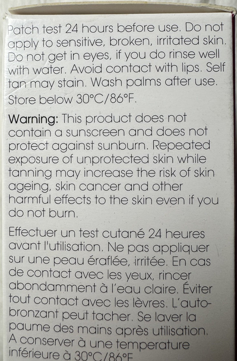 Self Tan Berry Sorbet Kit with Pink Applicator Mitt - Sunless Tanning Set