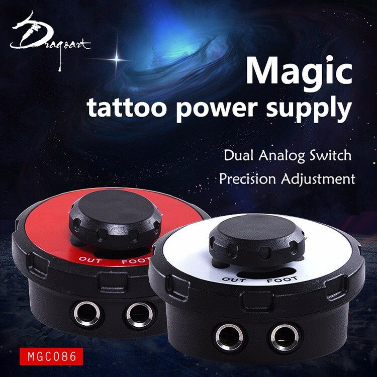 Airfoil Tattoo Power Supply Box Digital Unit LED Dual-Mode 3-Color