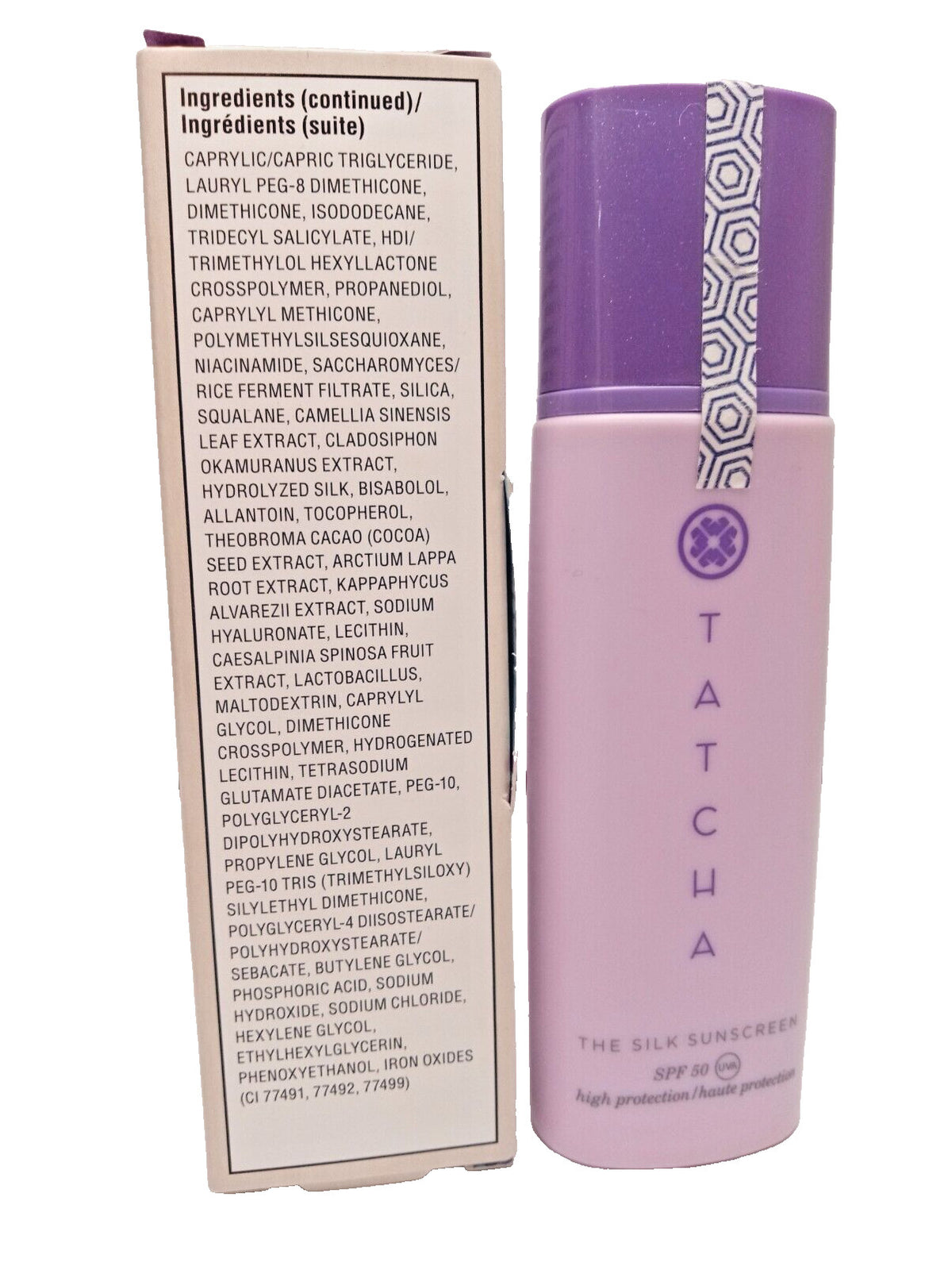 Hydrating Mineral Sunscreen SPF 50, 1.7 Oz Tall Bottle - Sheer & Weightless