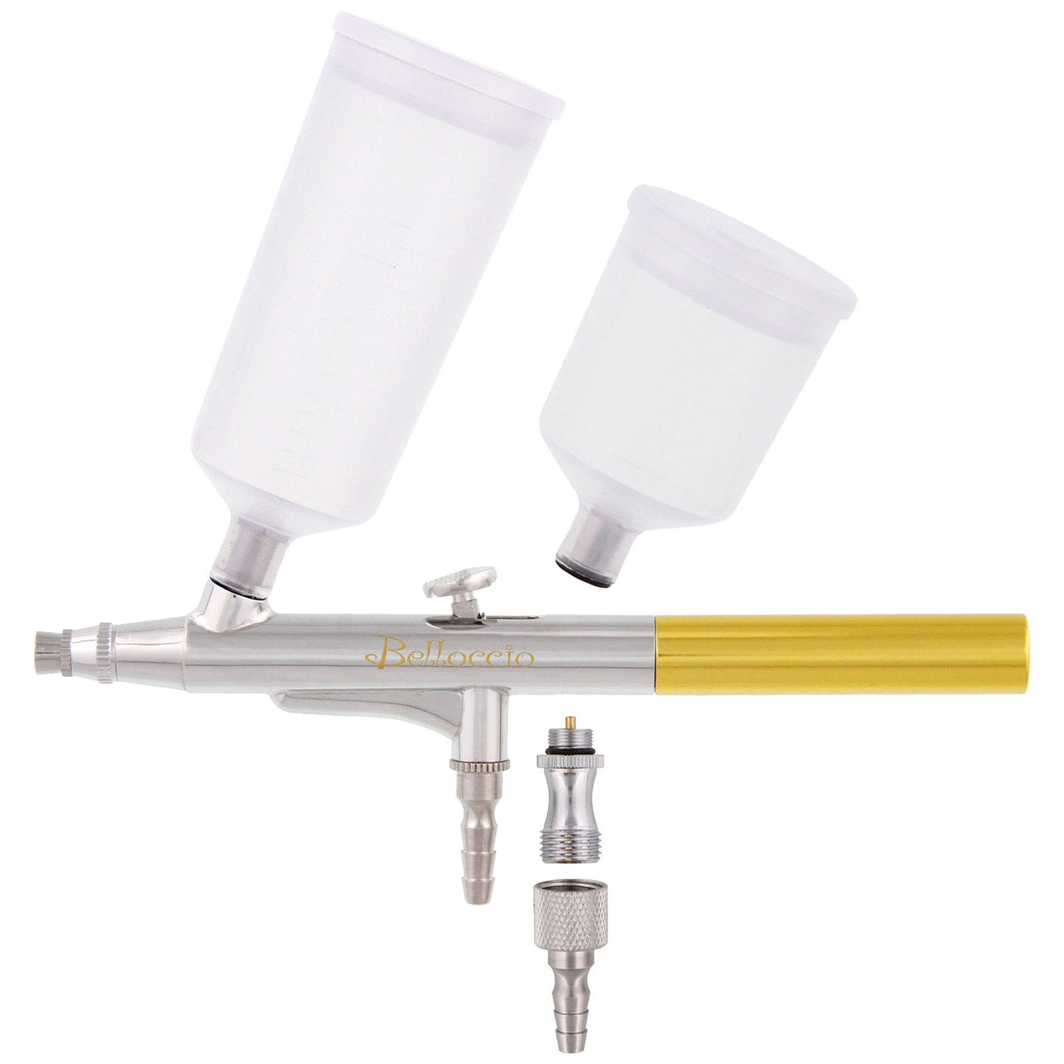 Belloccio Airbrush Tanning Spray Gun - Single & Dual-Action Gravity Feed