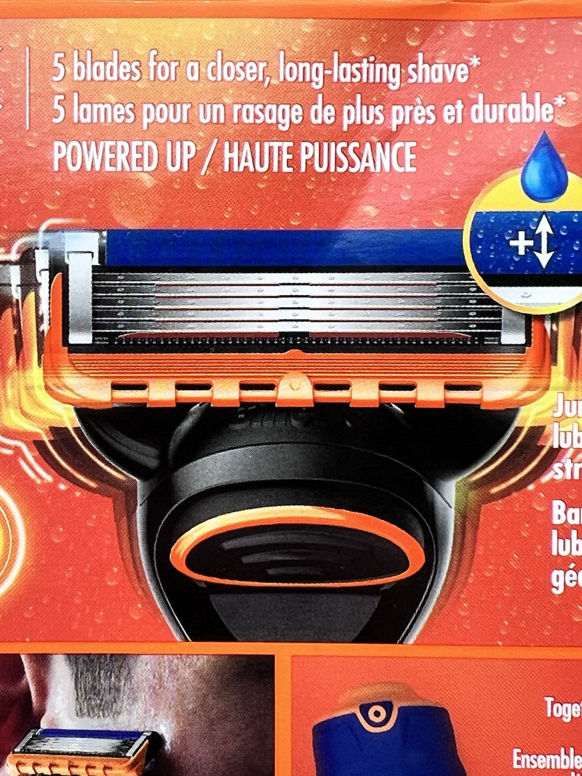 Gillette Fusion 5 Men's Razor Handle with 1 Blade Refill - Shaving Kit