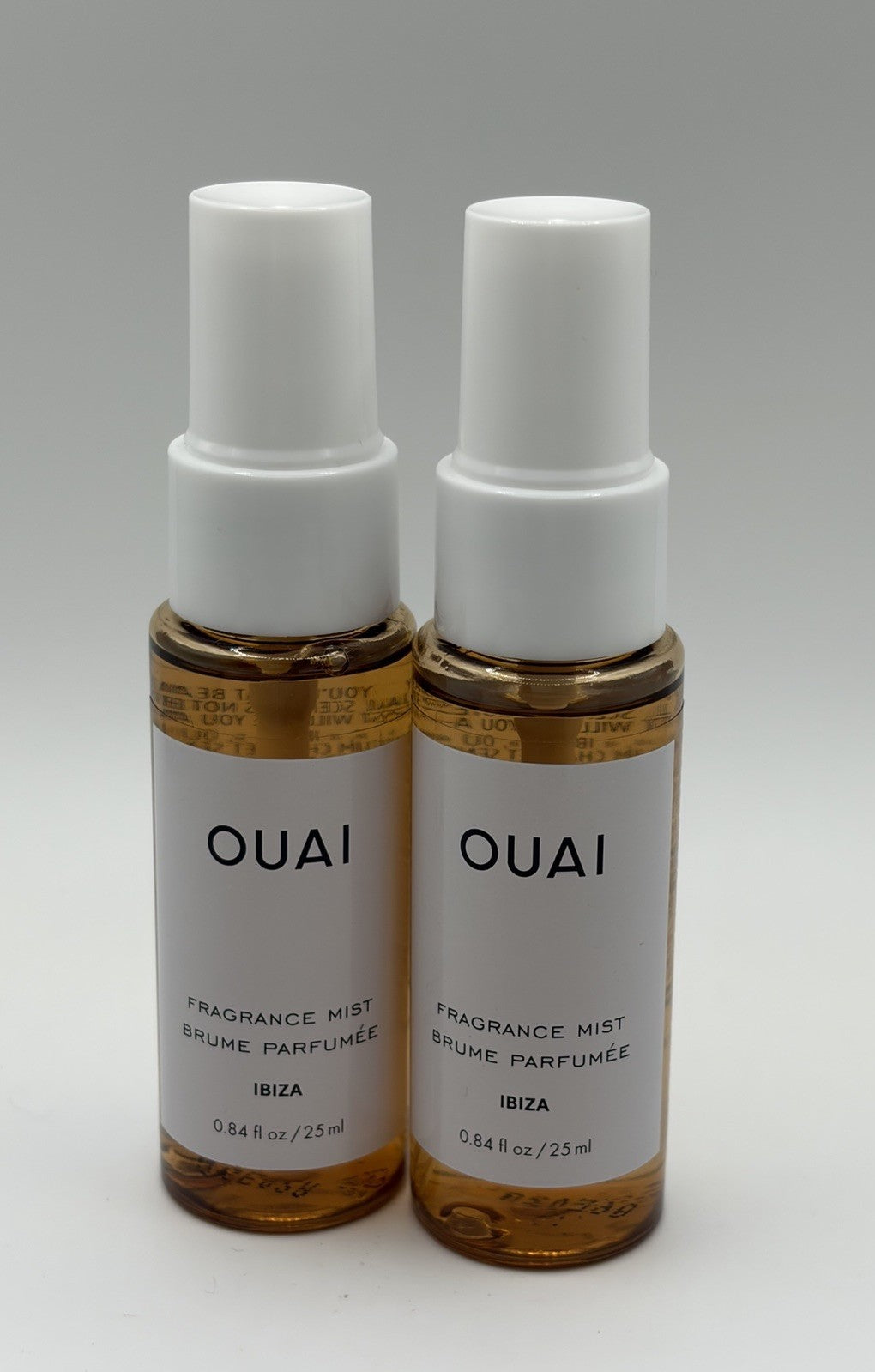 Travel Size Fragrance Mist Set - Ibiza Warm & Spicy Scent, 2 x 25ml
