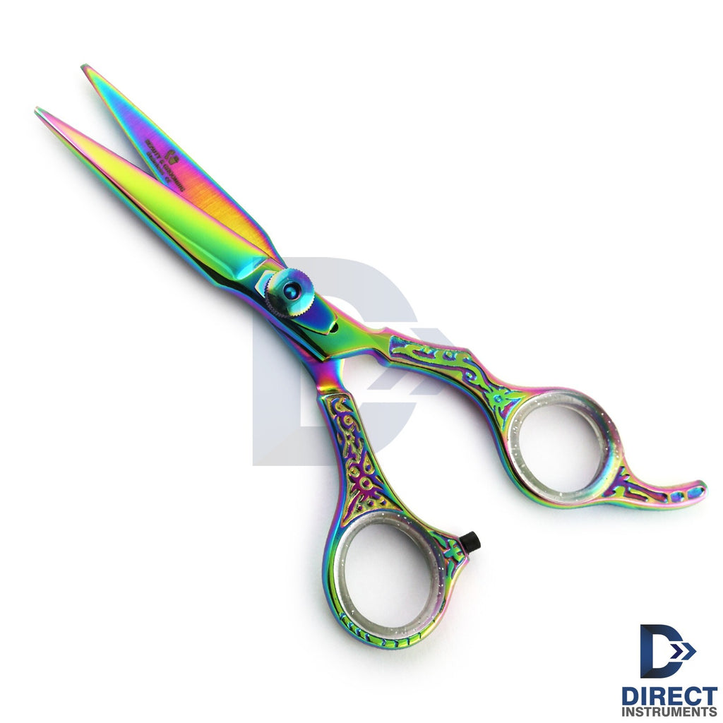 Professional Multi-Color Barber Hair Cutting Scissors & Shears