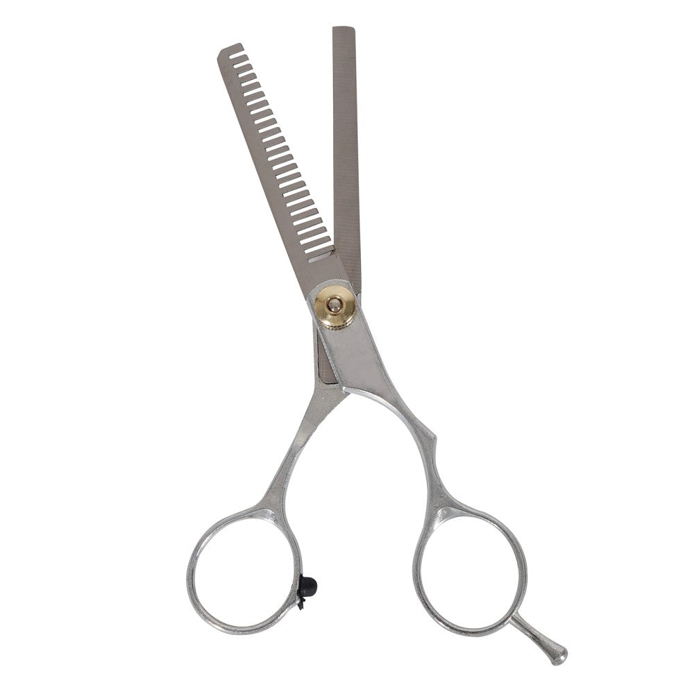 6-Inch Hair Thinning Shears - Adjustable Tension Barber Scissors