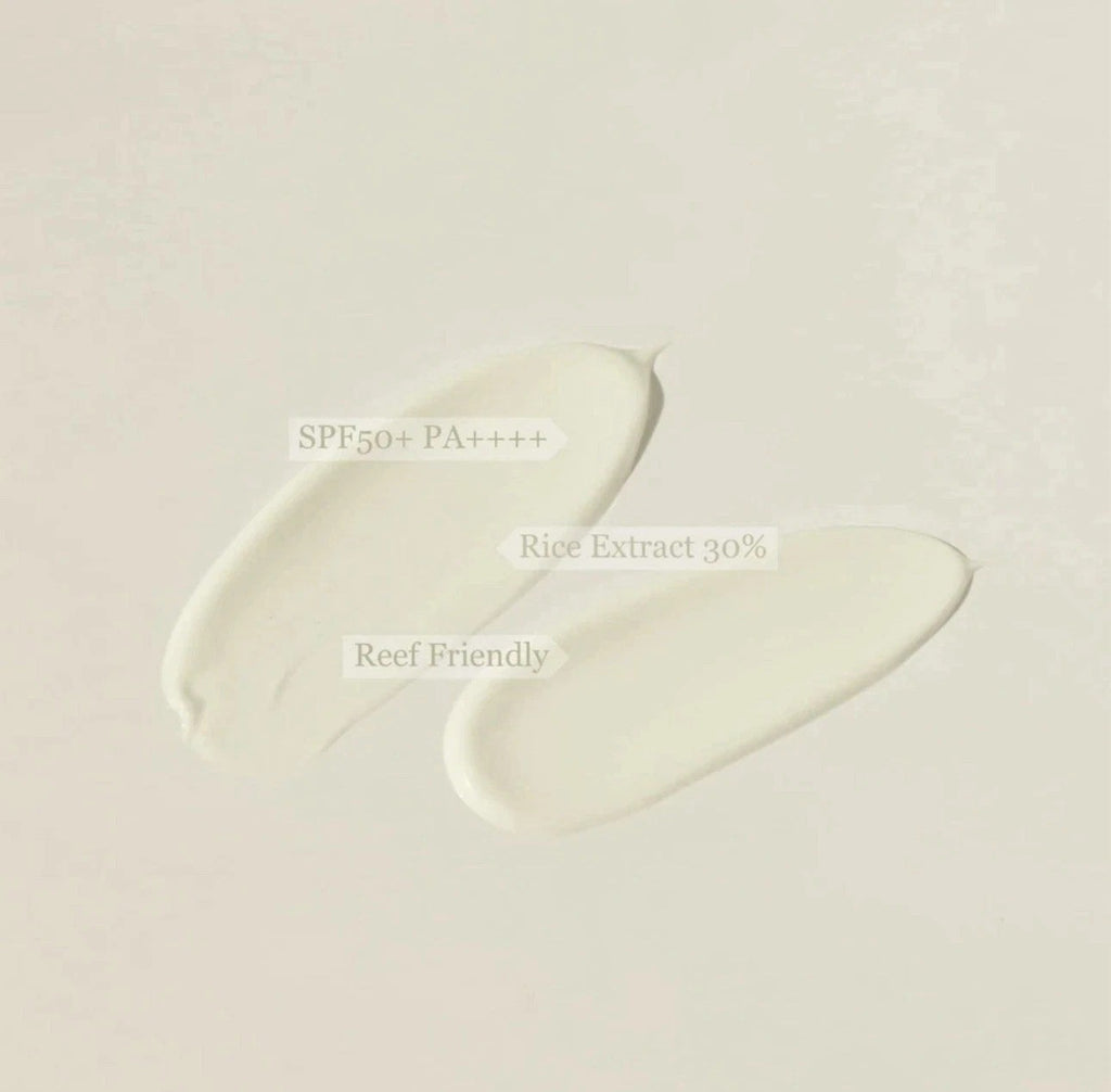 SPF50+ PA++++ Sunscreen with Rice Extract & Probiotics - 50ml Lightweight Sun Protection