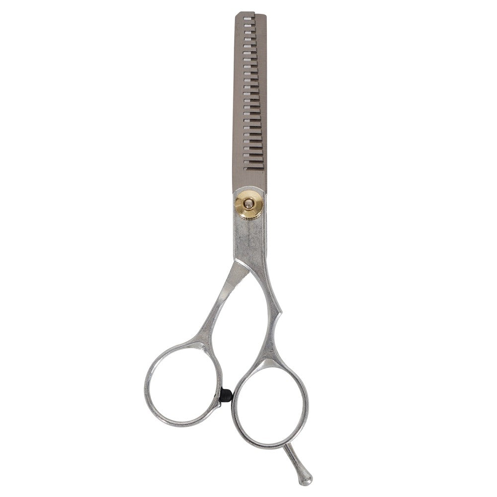 Professional Hair Thinning Shears - Adjustable Tension & Finger Rest - Stainless Steel