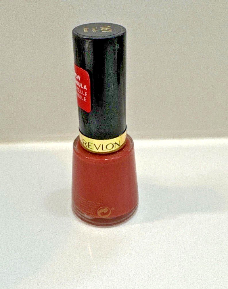 Revlon Super Lustrous Nail Enamel 161 Teak Rose - High-Shine Nail Polish 0.5 Fl Oz