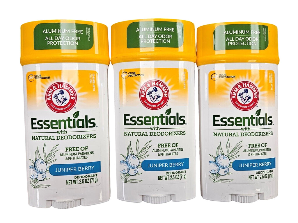 Arm & Hammer Deodorant Juniper Berry No Aluminum 2.5 oz 3-Pack