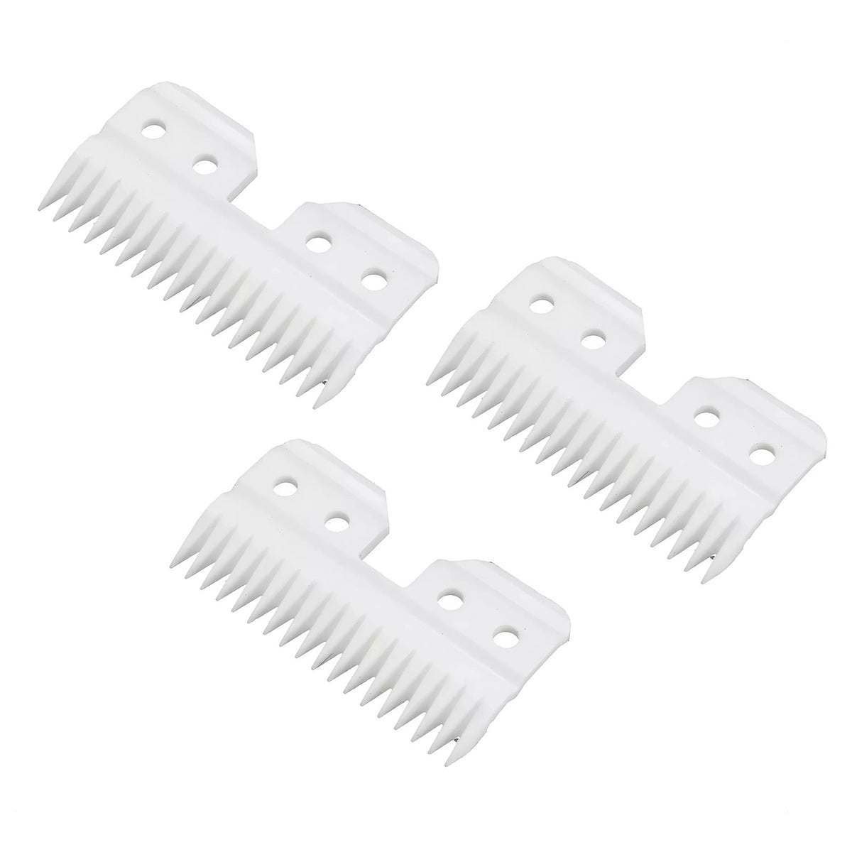Ceramic Clipper Blade Replacements for Oster Wahl AG/A5 & Most Trimmers - 3 Pack