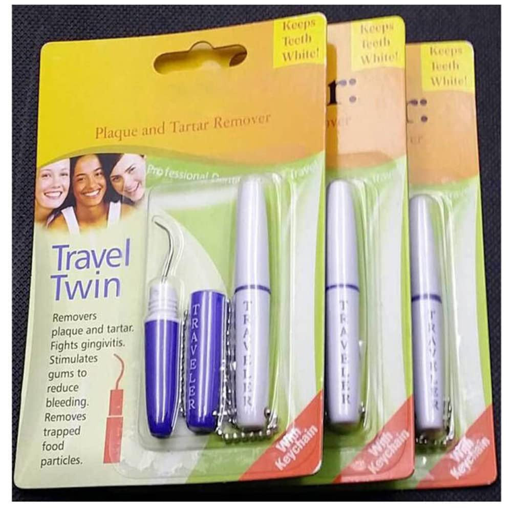 Portable Dental Picks and Stain Removers Set - Teeth Plaque and Tartar Removal Tool
