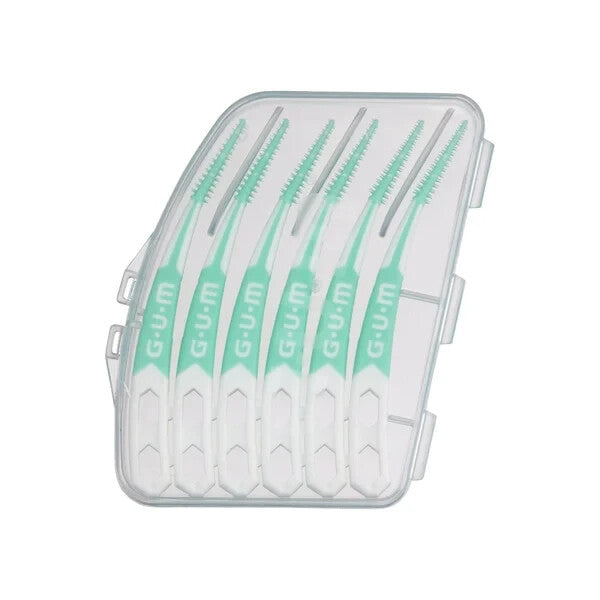 Dental Picks with Travel Case - Soft Bristles for Plaque Removal, Deep Reach, 90 Count